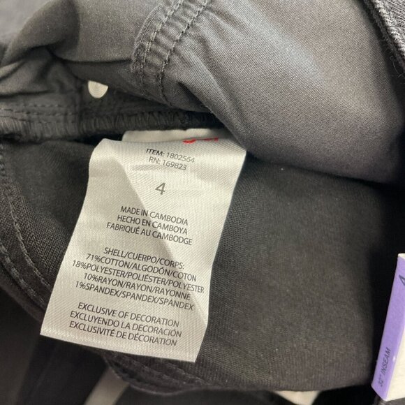 NEW Wrangler Women's Size 4 High-Rise Bootcut Stretch Jeans Black - Picture 7 of 11